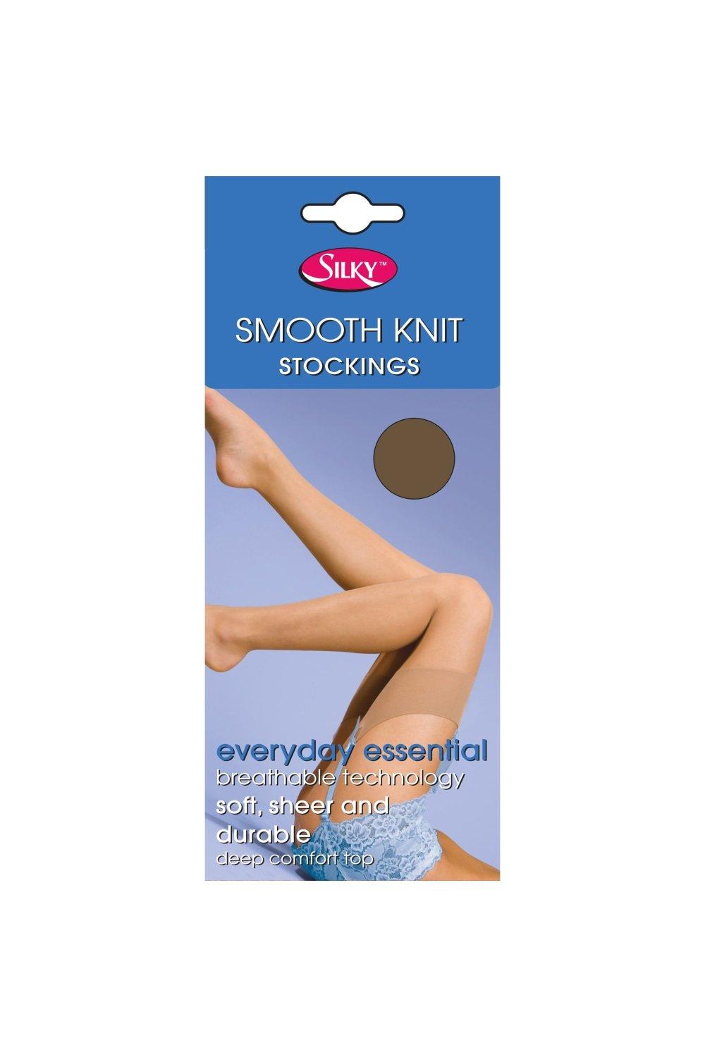 Smooth Knit Stockings (1 Pairs)