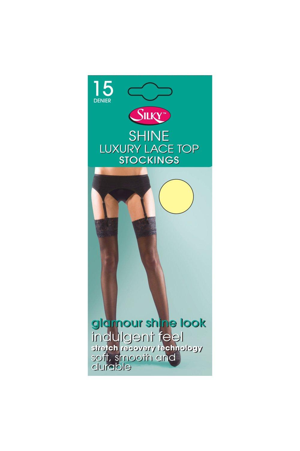 Shine Lace Stockings (1 Pair)