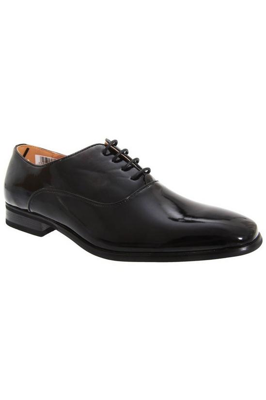 Goor Patent PU With Leather Lining Lace-Up Oxford Tie Dress Shoes 1