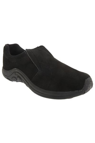 Real Suede Ryno Slip-On Casual Trainers