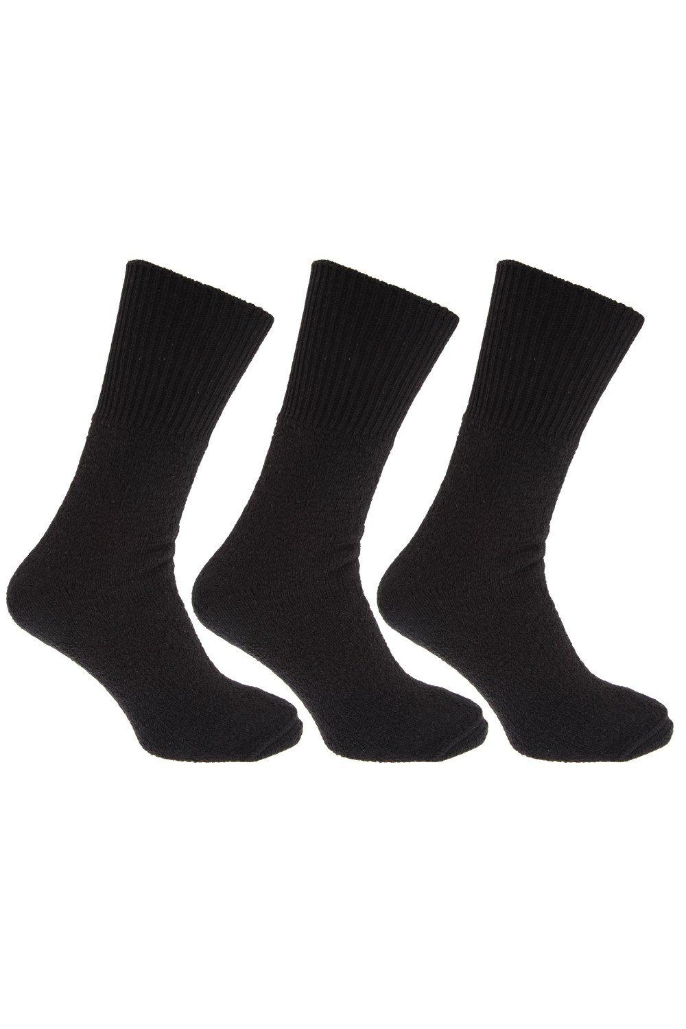 Thermal Non Elastic Wool Blend Socks (2.1 Tog) (Pack Of 3)