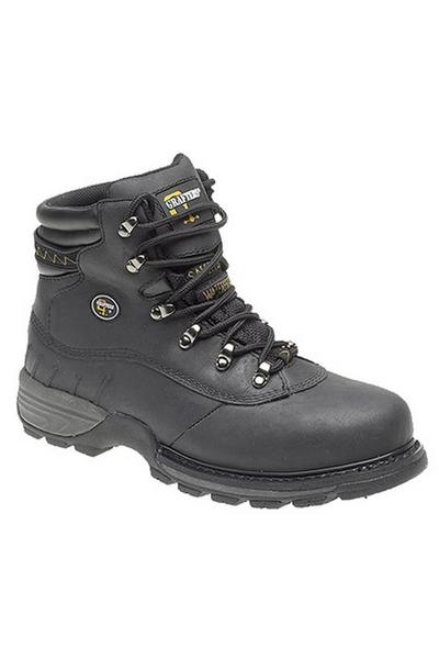 Safety Hiker Type Toe Cap Waxy Leather Boots