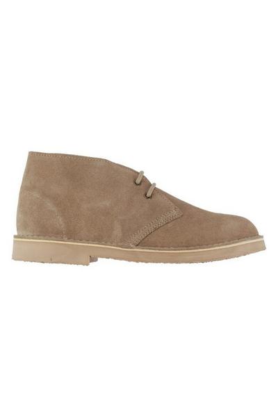 Real Suede Unlined Desert Boots