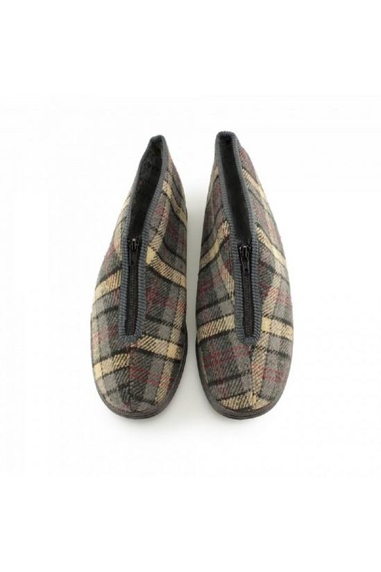Sleepers Jed II Thermal Zip Check Bootee Slippers 2