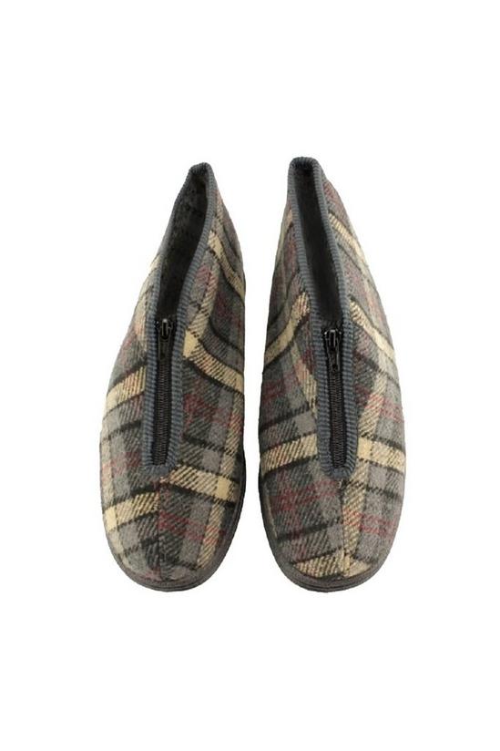 Sleepers Jed II Thermal Zip Check Bootee Slippers 3