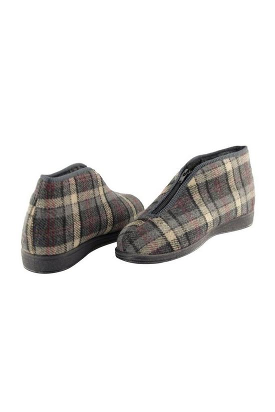 Sleepers Jed II Thermal Zip Check Bootee Slippers 4