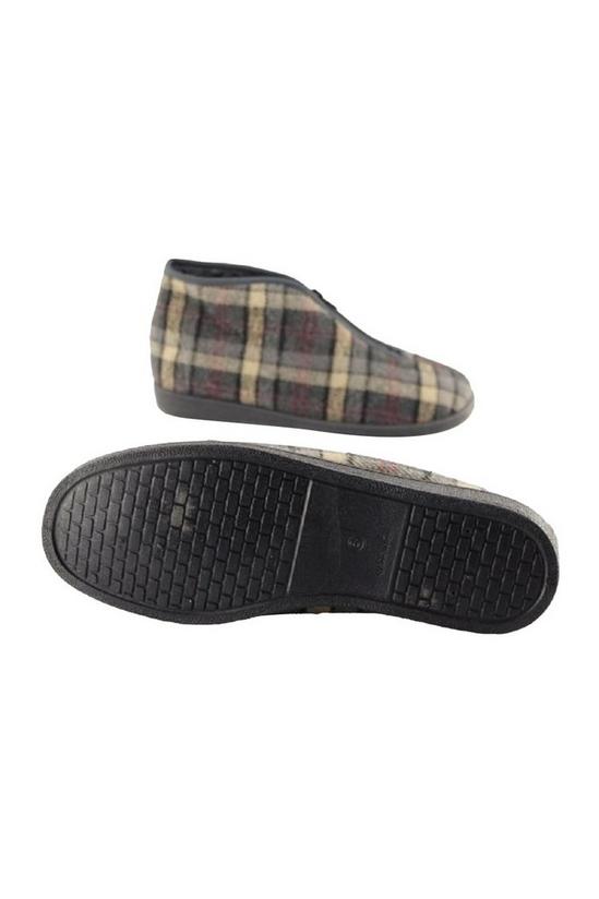 Sleepers Jed II Thermal Zip Check Bootee Slippers 5