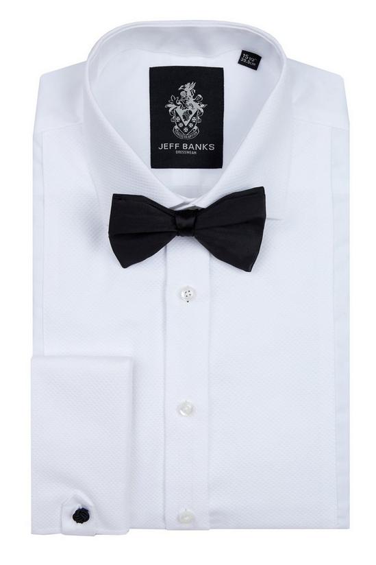 Jeff Banks Marcella Front Cotton Shirt and Bow Tie Set 1