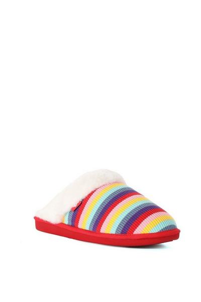Red 'Rosie Rollo' Slippers