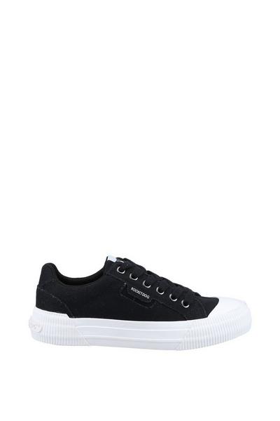 Black 'Cheery 12A' Canvas Shoes