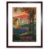 Artery8 West Point United States Military Academy New York Central Line Train Vintage Travel Poster Artwork Framed Wall Art Print 12X16 Inch thumbnail 1