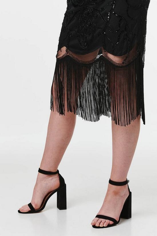 Izabel London Sequin Embellished Slip Dress 3