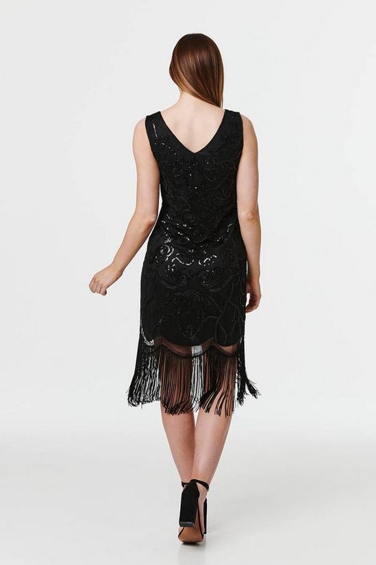 Izabel London Sequin Embellished Slip Dress 4