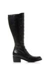 Dune London 'Pixie D' Leather Knee High Boots thumbnail 1