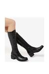 Dune London 'Pixie D' Leather Knee High Boots thumbnail 5