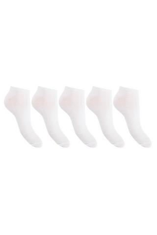 FLOSO® Womens/Ladies Plain 100% Cotton Socks (Pack Of 6) (6-9 US) (Black) :  : Clothing, Shoes & Accessories
