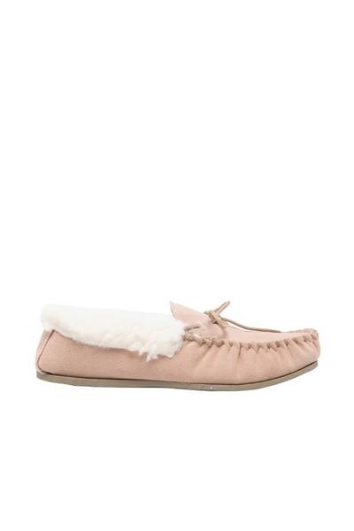 Suede Emily Moccasin Slippers