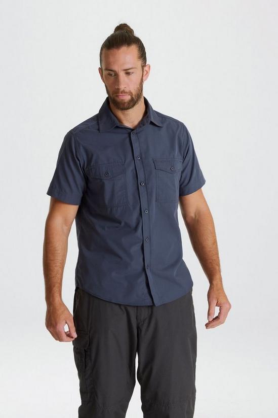Craghoppers NosiDefense Cotton-Blend 'Kiwi' Short Sleeve Shirt 1
