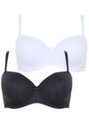 Yours 2 Pack Moulded T-Shirt Bras thumbnail 2