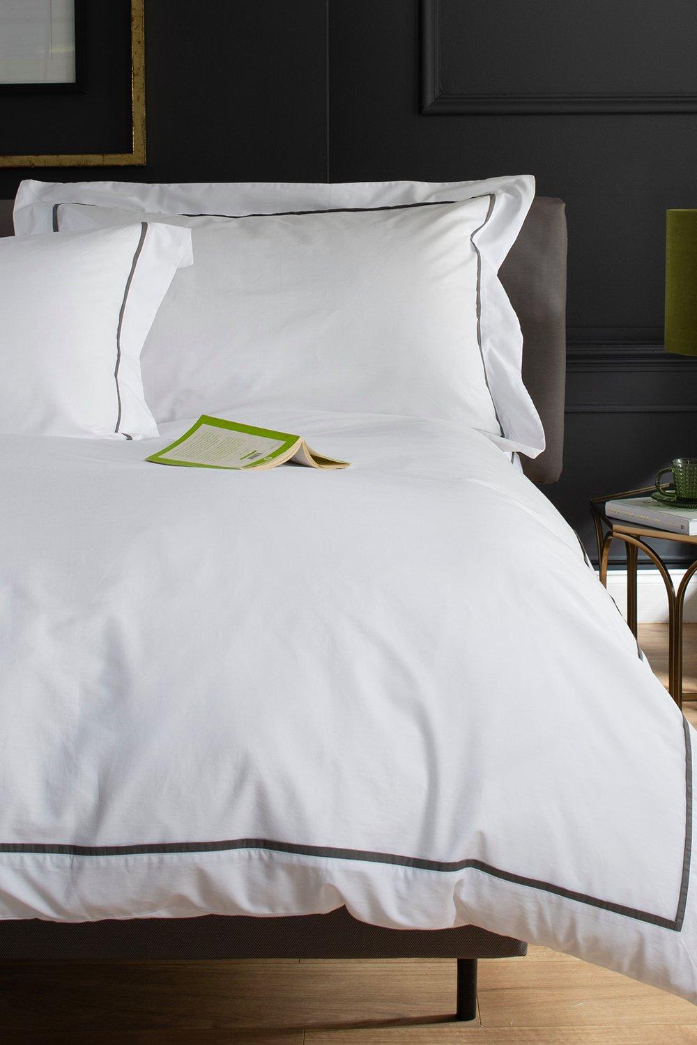 The Drake 200 Thread Count Smooth Cotton Duvet Cover Set