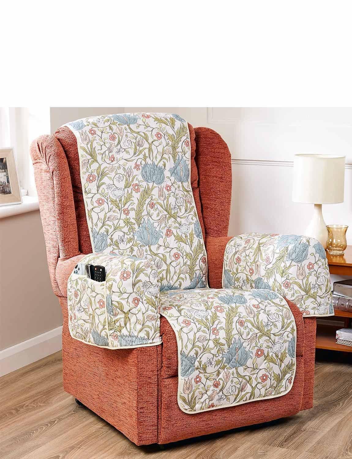 Quilted Furniture Protectors/Armchair Organiser
