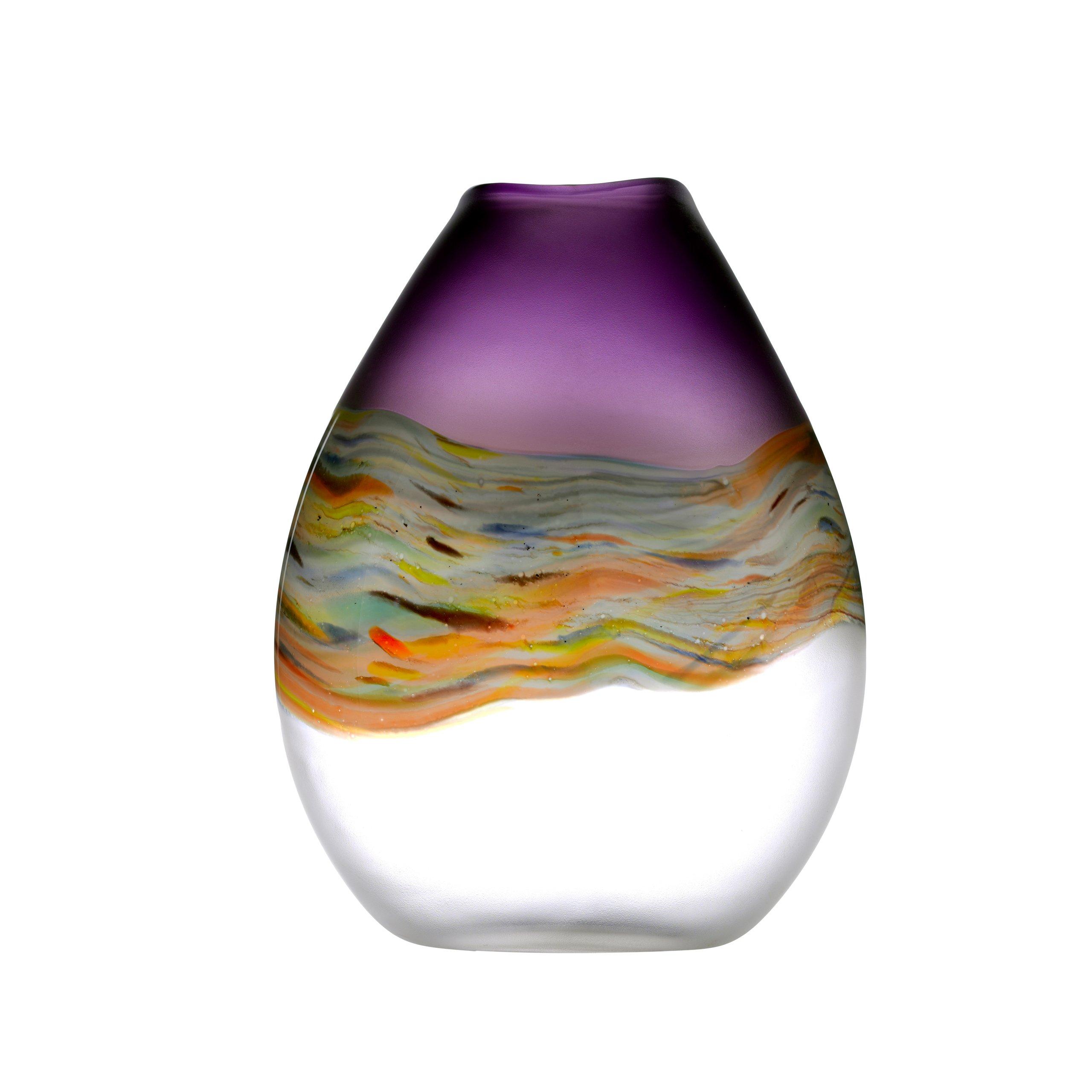 Lucius Hand-Blown Glass Vase