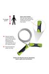 66fit 66FIT PRO WIRE CABLE SPEED ROPE thumbnail 2