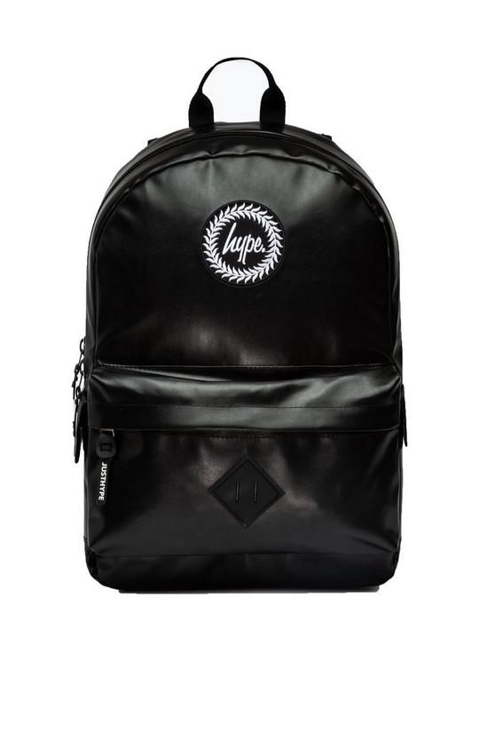 Hype Black Pu Backpack 1