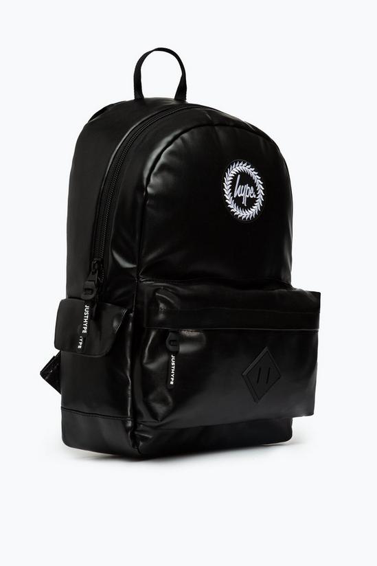 Hype Black Pu Backpack 2