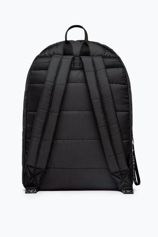 Hype Black Polyester Padded Backpack 3