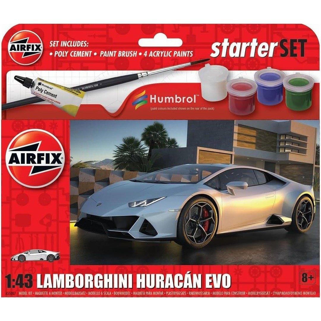 A55007 Starter Set   Lamborghini Huracan EVO 1:43 Model Kit