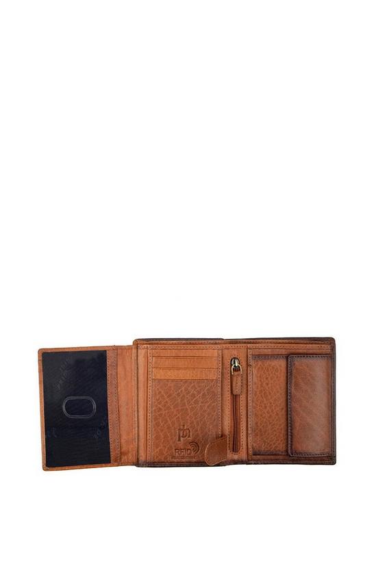 PRIMEHIDE 'Carlton' Leather Trifold Wallet 4