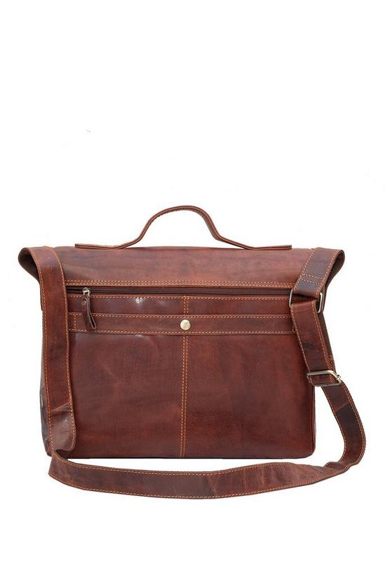 PRIMEHIDE 'GL10' Leather Briefcase 6