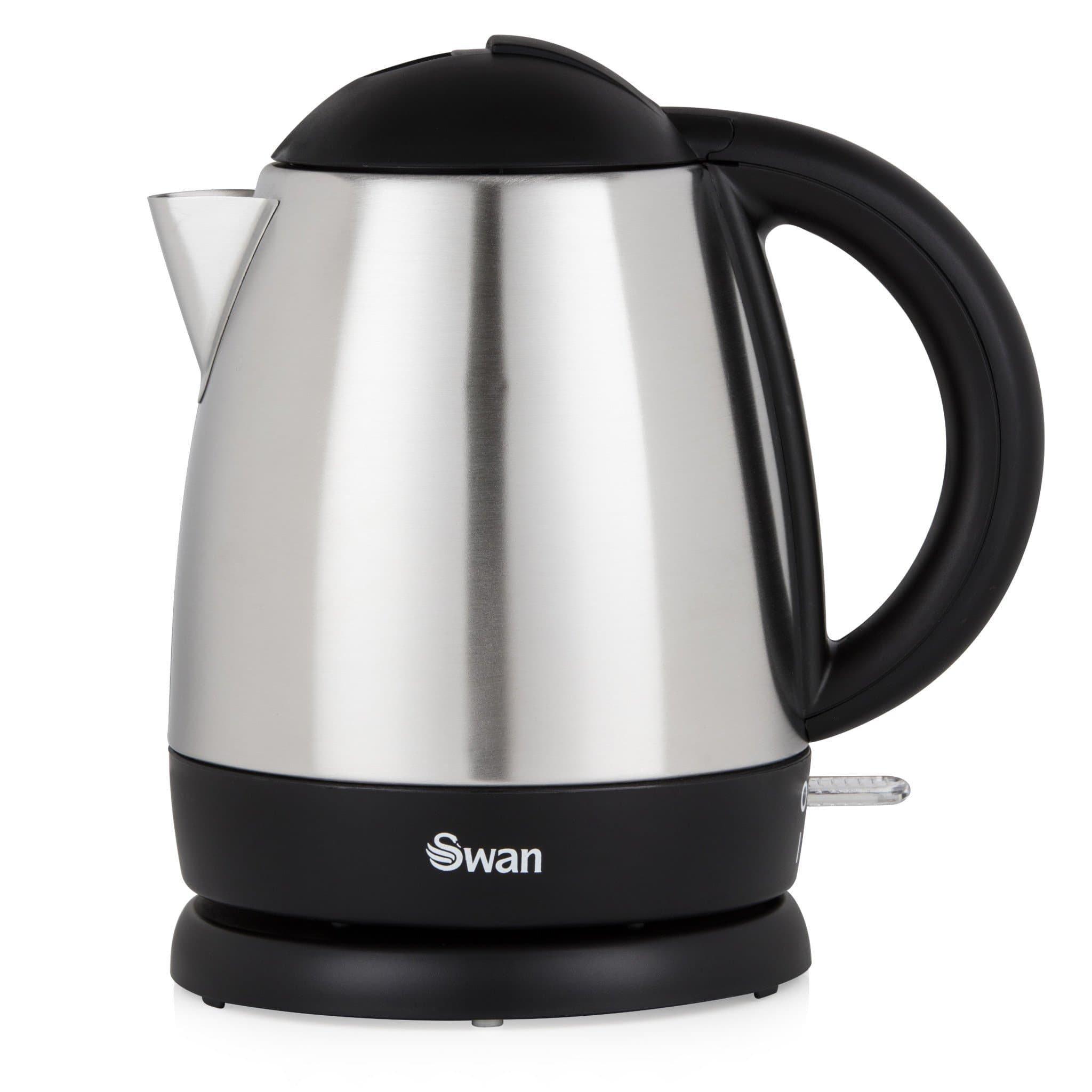 1L Stainless Steel Electric Kettle gray