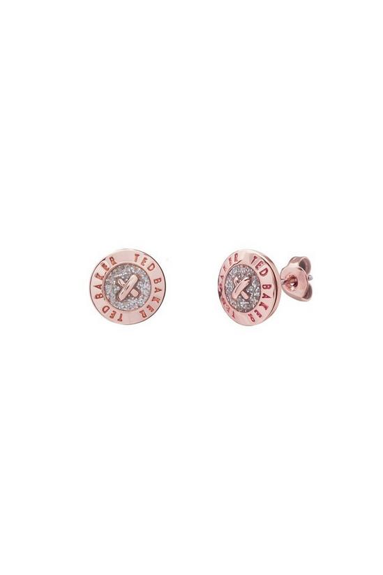 Ted Baker Jewellery Enamel Mini Button Earring Earrings - Tbj1266-24-138 2