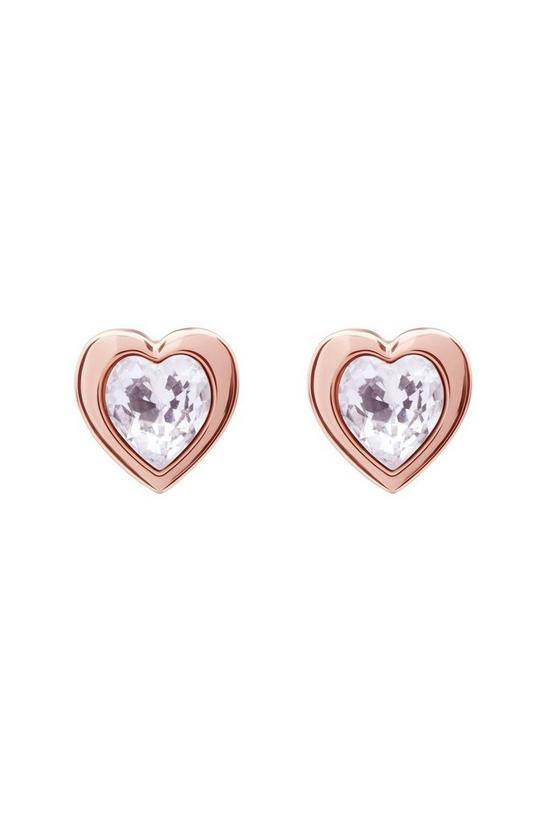Ted Baker Jewellery Han Swarovski Crystal Heart Earrings Earrings - Tbj1654-24-02 1