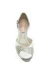 Paradox London Satin 'Protea' Mid Kitten Heel Court Shoes thumbnail 3