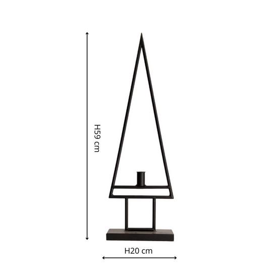 Ivyline Deco Table Top Tree Candle Holder H59cm W20cm 4