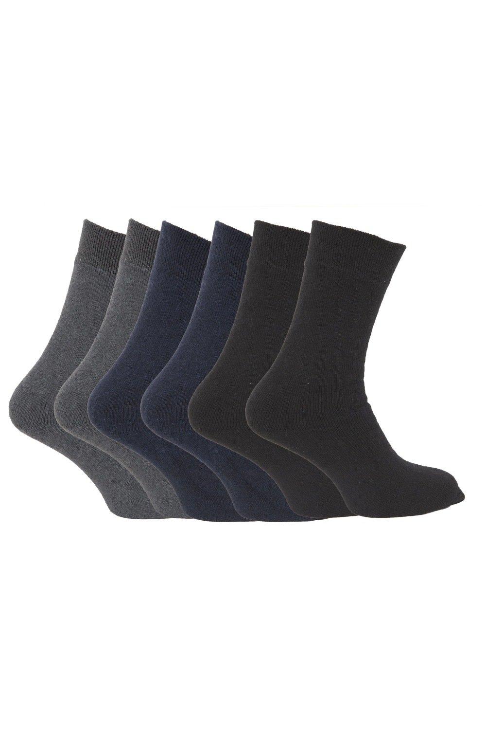 Premium Quality Multipack 1.9 Tog Thermal Socks (Pack Of 6)