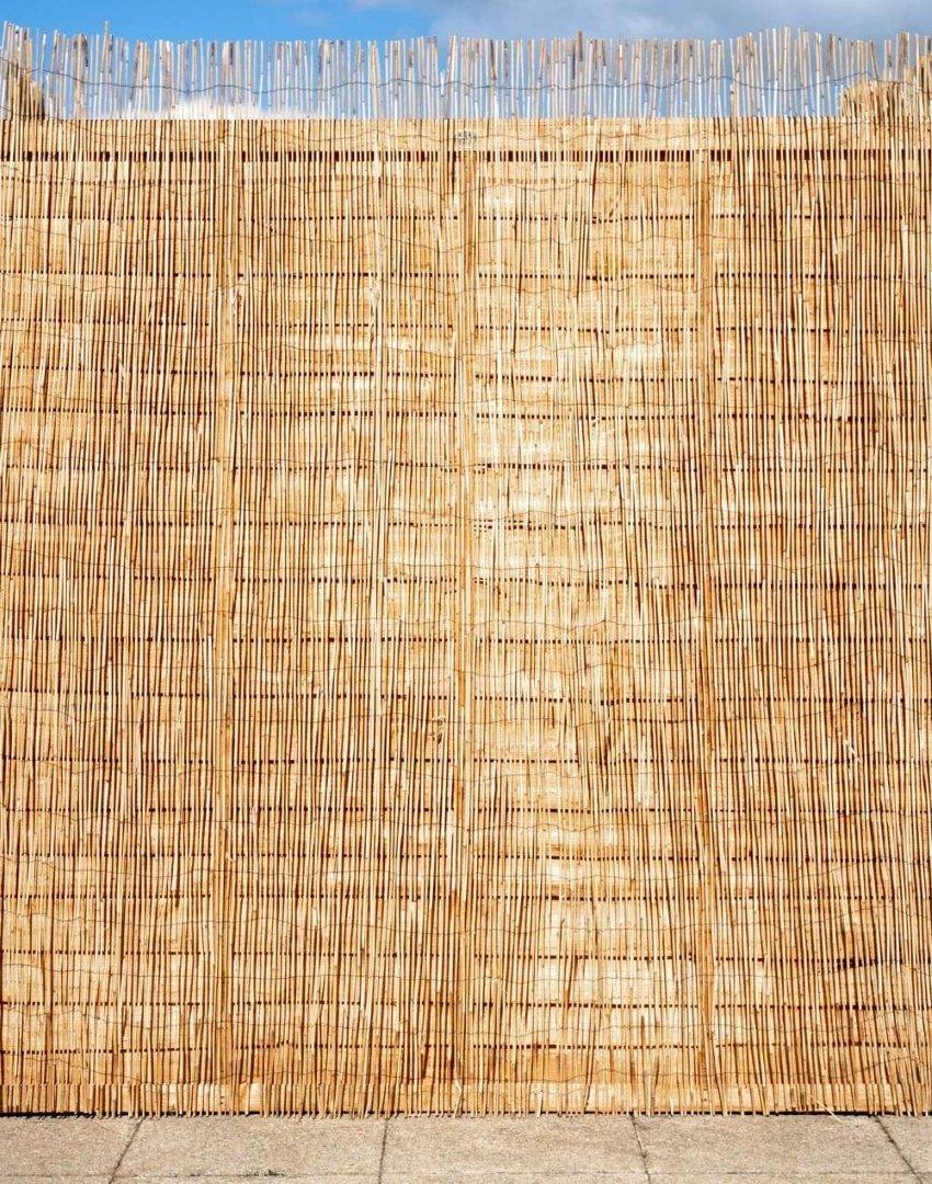 Peeled Reed Natural Fencing Screening 4.0m x 1.8m (13ft 1in x 6ft) - By Papillon™