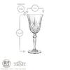 RCR Crystal RCR Crystal Melodia Red Wine Glasses - 270ml - Pack of 6 thumbnail 3