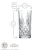 RCR Crystal RCR Crystal Melodia Highball Glasses - 360ml - Pack of 12 thumbnail 3