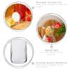 LAV Fonte Optic Glass Carafes - 1.2L - White Lid - Pack of 6 thumbnail 2