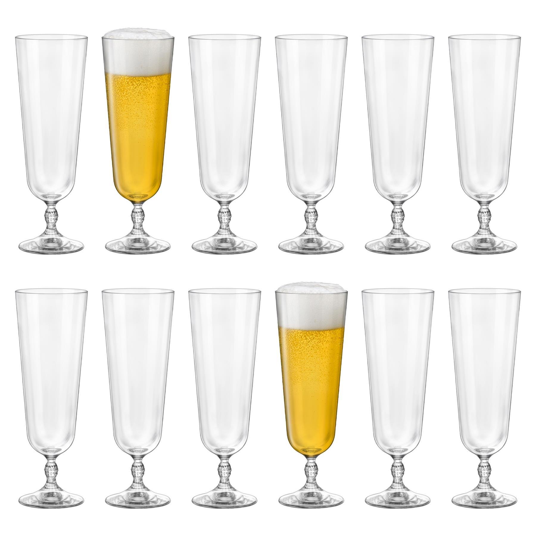 Bartender Stemmed Beer Glasses - 520ml - Pack of 12