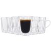 Rink Drink Double Walled Coffee Glasses - 285ml - Pack of 6 thumbnail 1