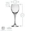 Argon Tableware 48 Piece Classic Wine Glasses Set thumbnail 4