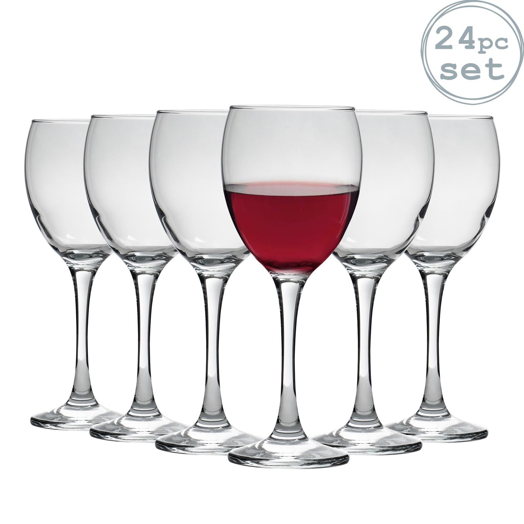 Classic Red Wine Glasses - 340ml - Pack of 24