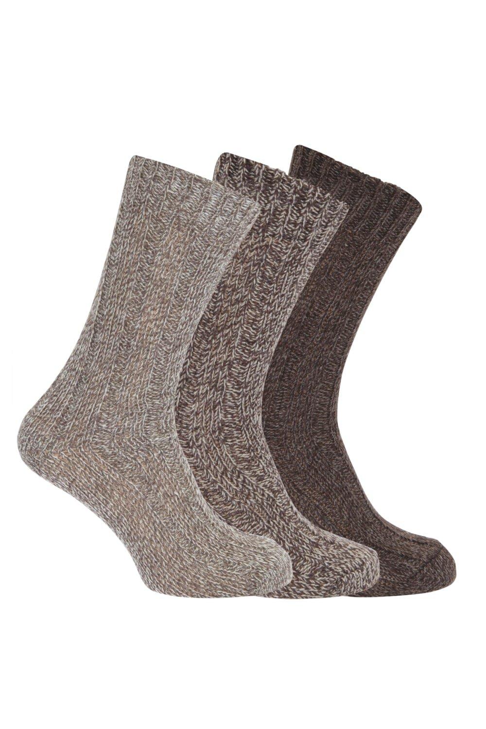 Wool Blend Boot Socks (Pack Of 3)