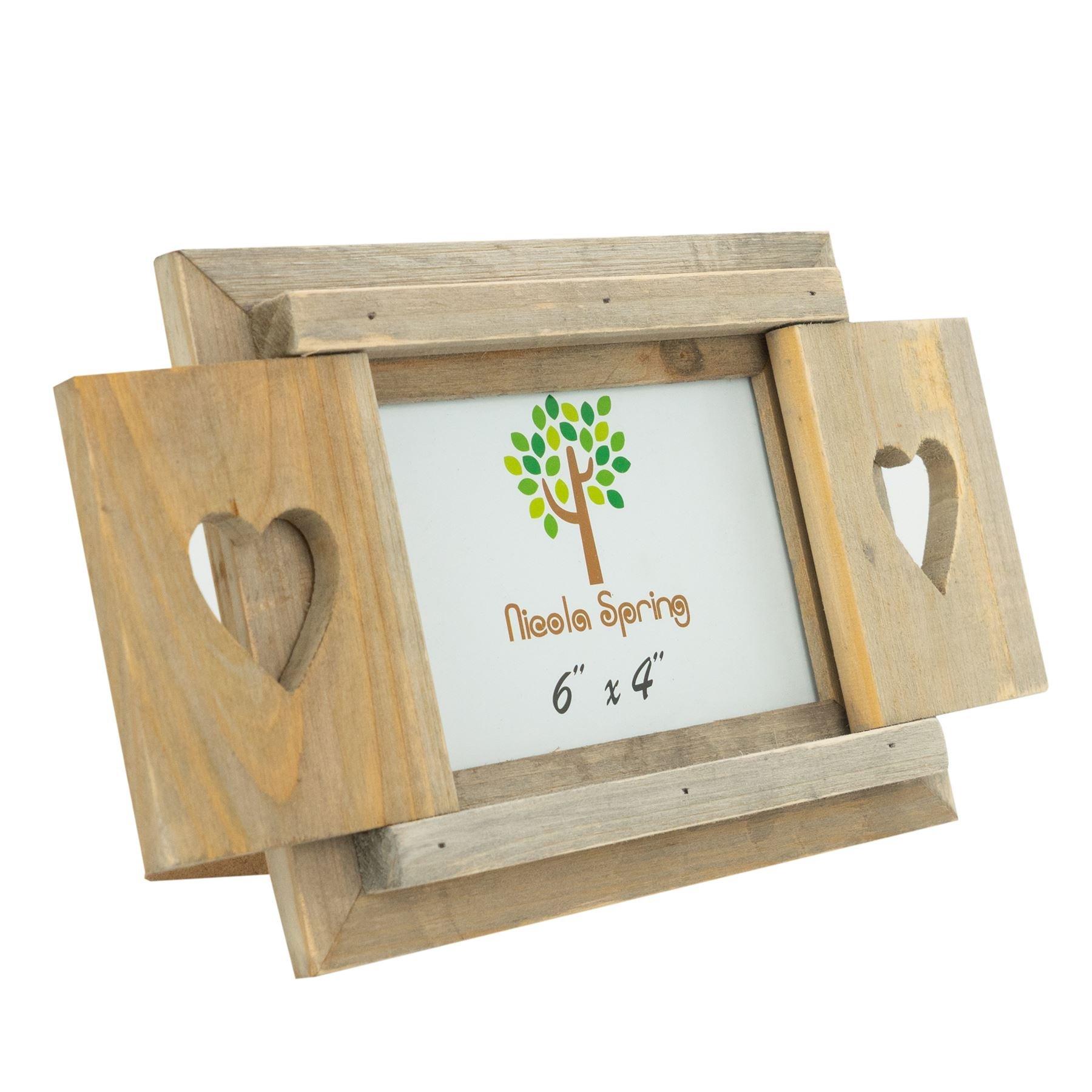 Heart Picture Frame brown