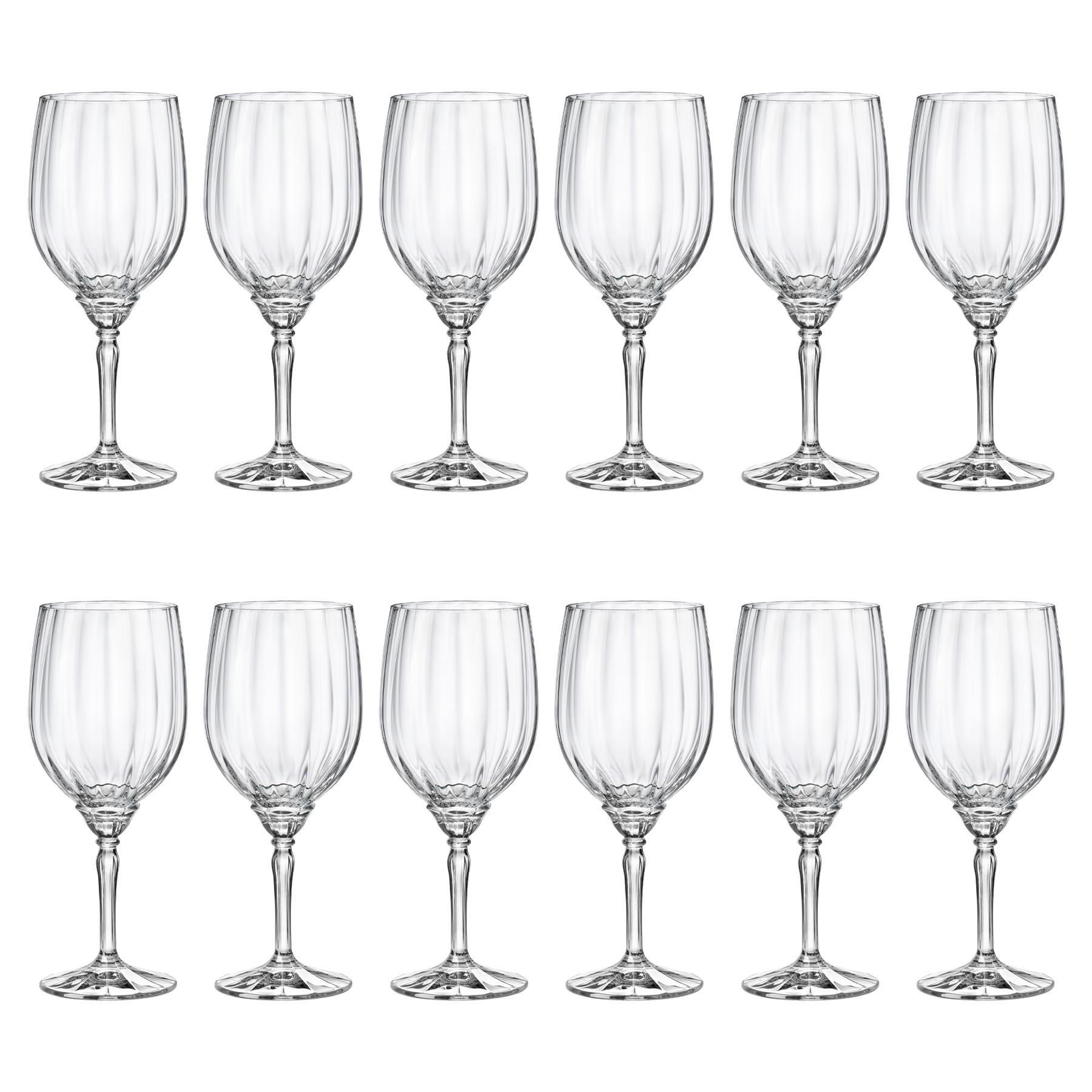 Florian Red Wine Glasses - 535ml - Clear - Pack of 12